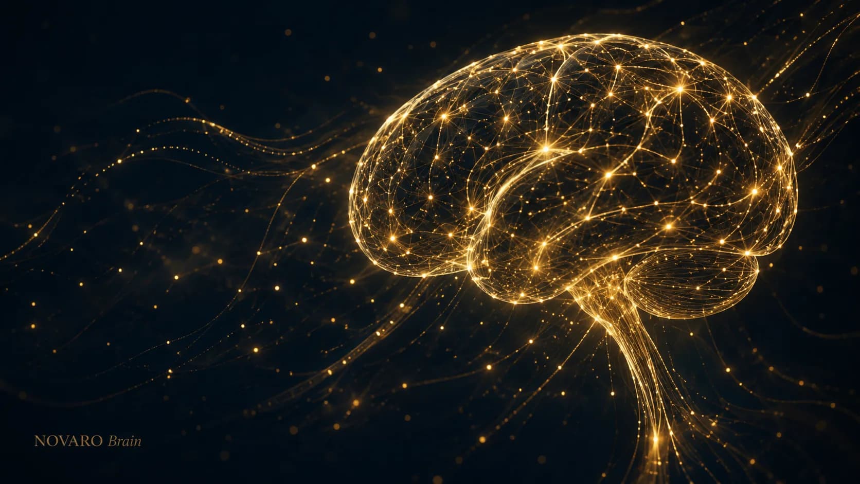NOVARO Brain — визуальный образ бизнес-ассистента